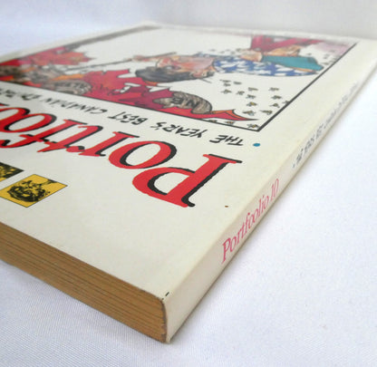 PORTFOOLIO 10, The Year's Best Canadian Editorial Cartoons, Text by Ken MacQueen, Edited by Guy Badeaux  (1994 1st Ed.)