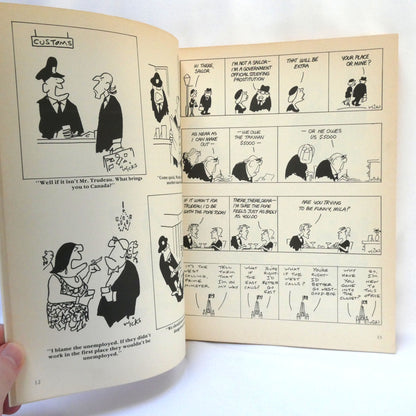 THE FIRST BEN WICKS TREASURY, Cartoons by Ben Wicks (1985 1st Ed.)