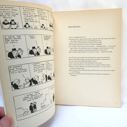 THE FIRST BEN WICKS TREASURY, Cartoons by Ben Wicks (1985 1st Ed.)