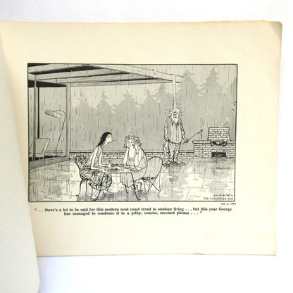 NORRIS, 4th Annual Collection of 102 Cartoons from The Vancouver Sun (1955 1st Ed.)