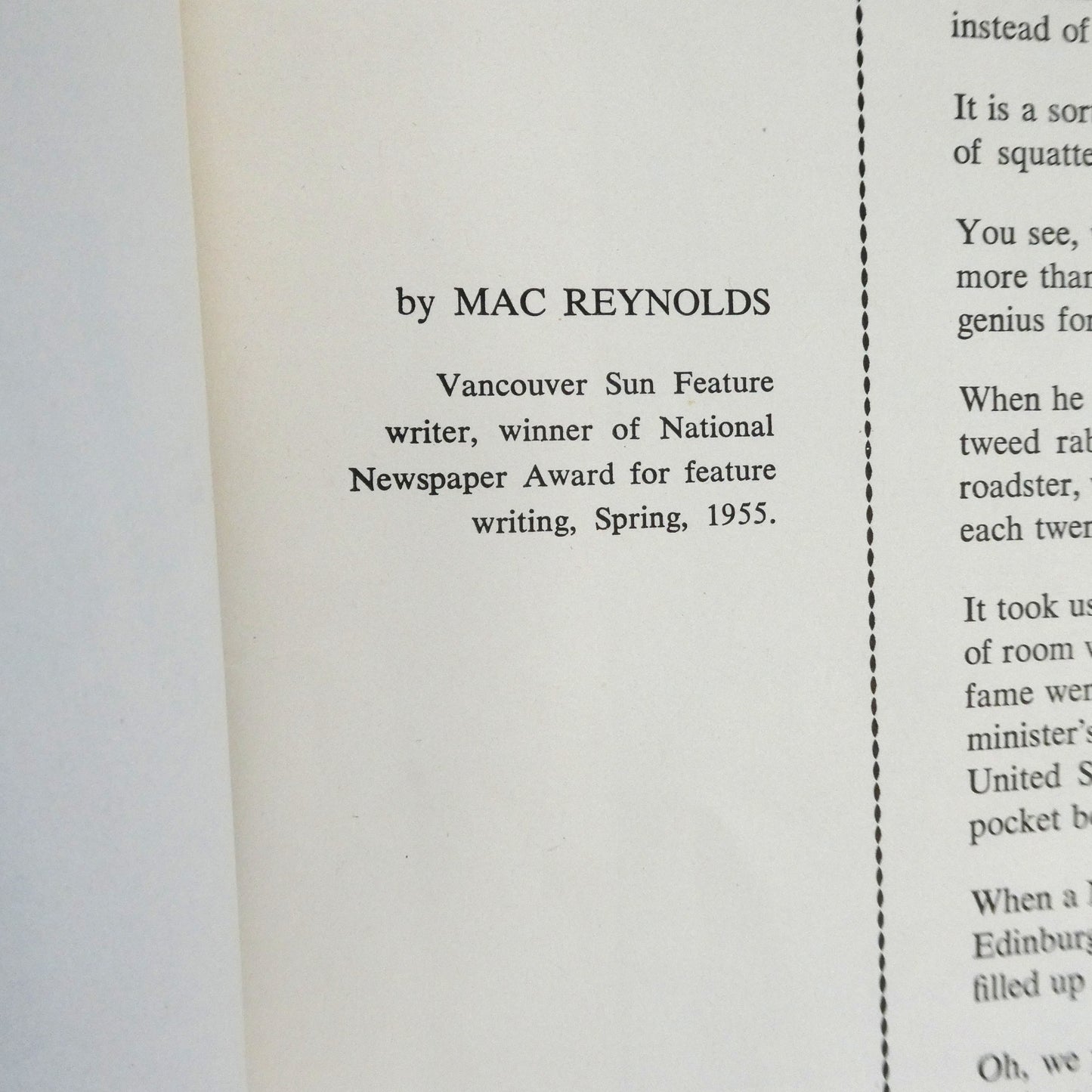 NORRIS, 4th Annual Collection of 102 Cartoons from The Vancouver Sun (1955 1st Ed.)