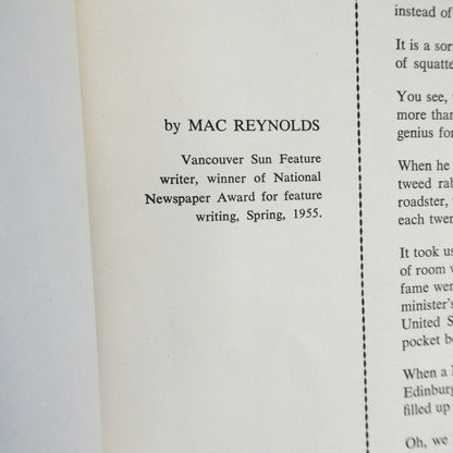 NORRIS, 4th Annual Collection of 102 Cartoons from The Vancouver Sun (1955 1st Ed.)
