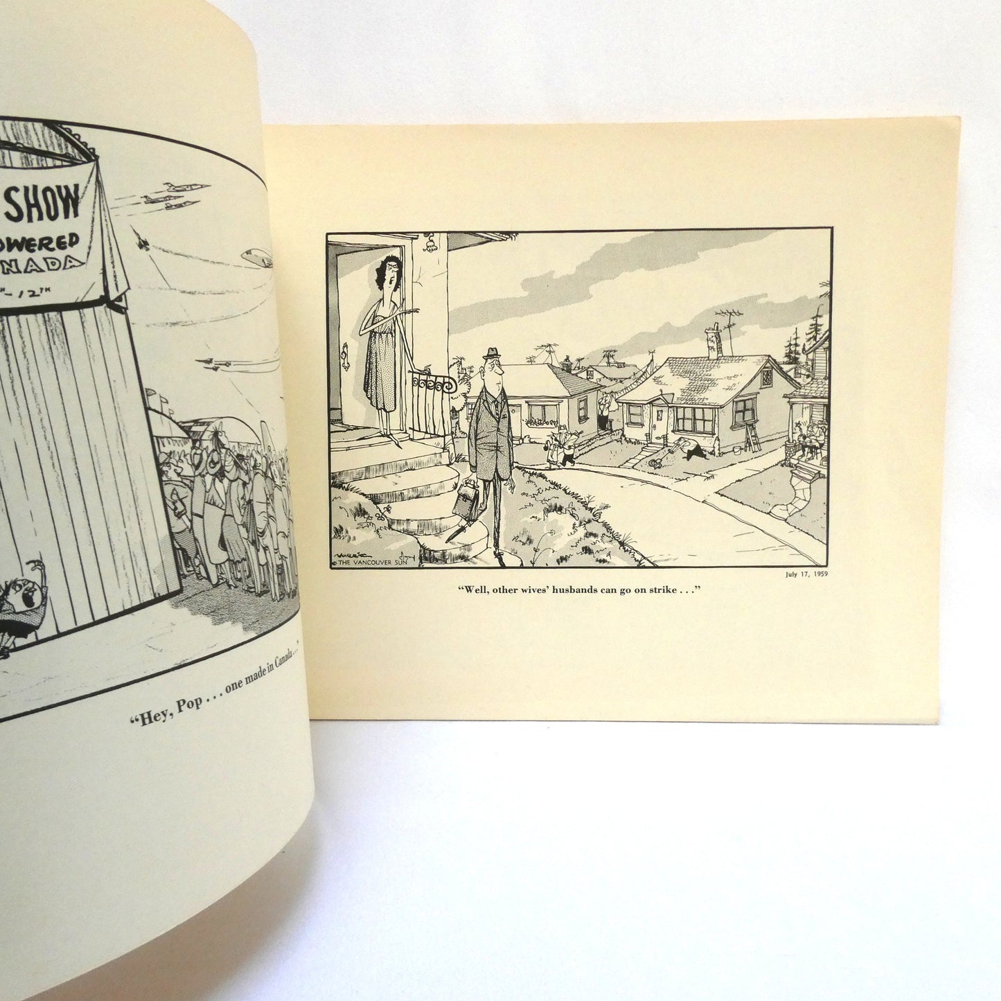 NORRIS, 9th Annual Collection of 101 Cartoons from The Vancouver Sun (1960 1st Ed.)
