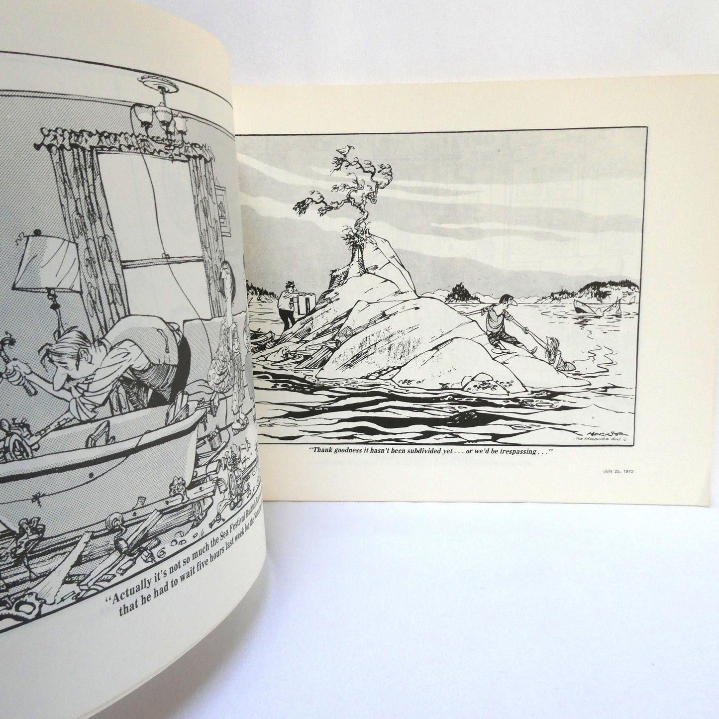 NORRIS, 22th Annual Collection of 101 Cartoons from The Vancouver Sun (1973 1st Ed.)