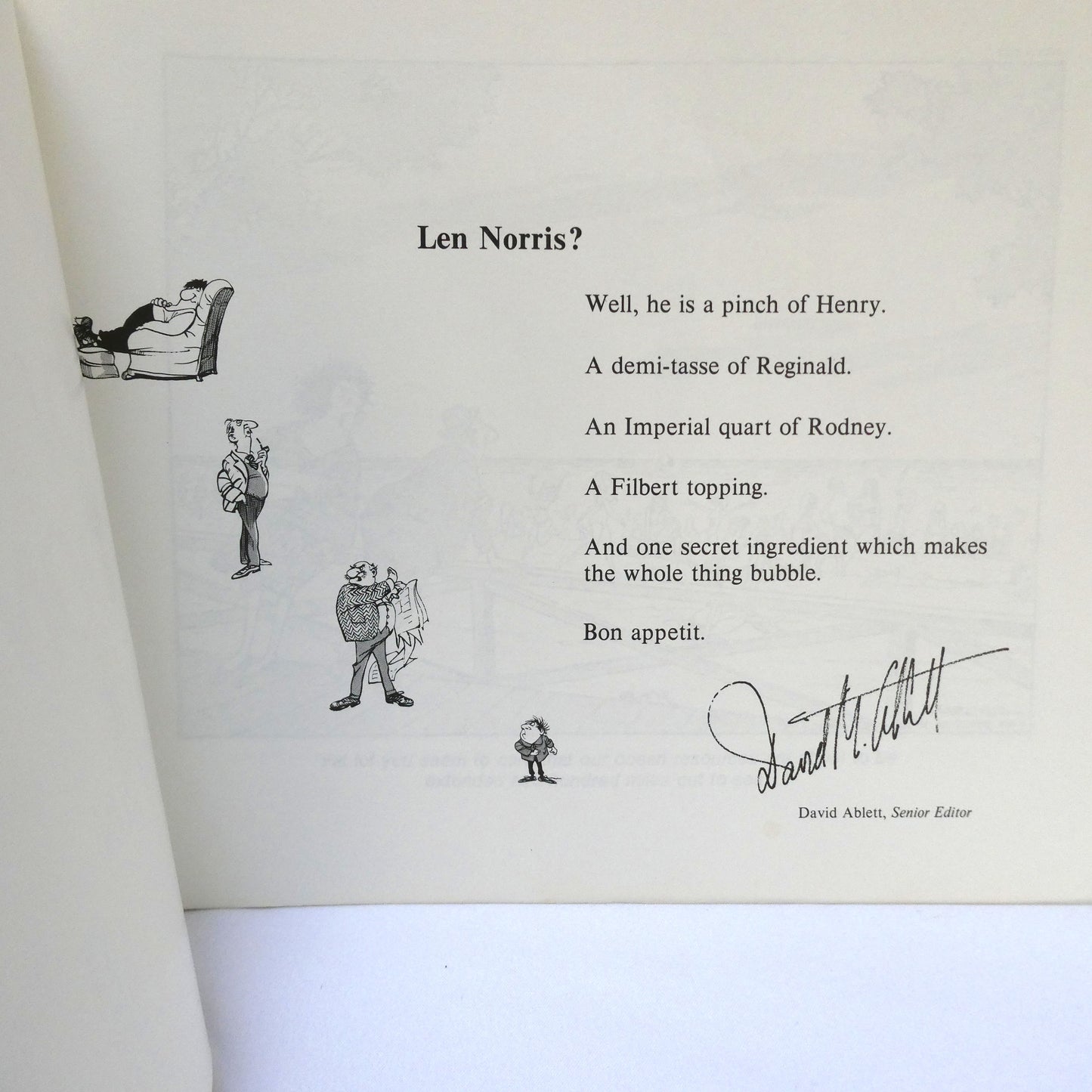 NORRIS, 24th Annual Collection of 101 Cartoons from The Vancouver Sun (1975 1st Ed.)