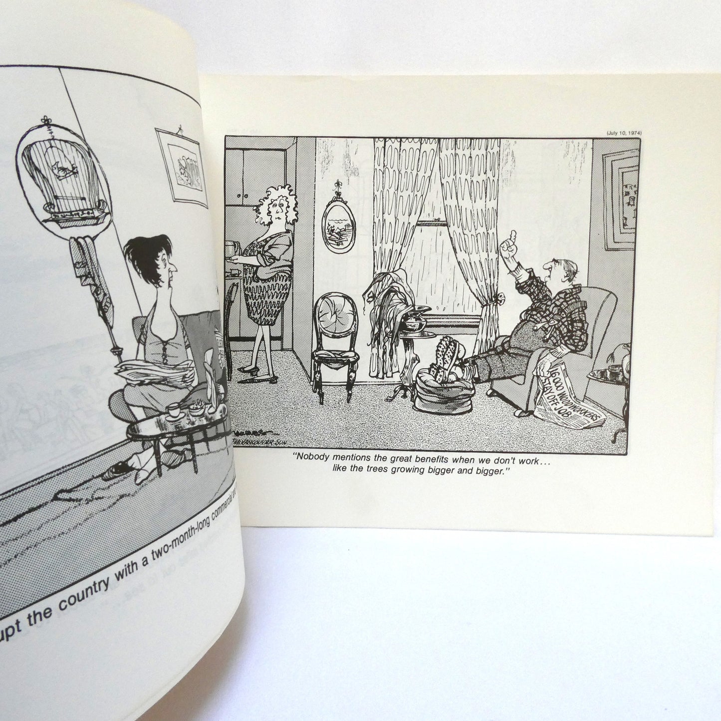 NORRIS, 24th Annual Collection of 101 Cartoons from The Vancouver Sun (1975 1st Ed.)