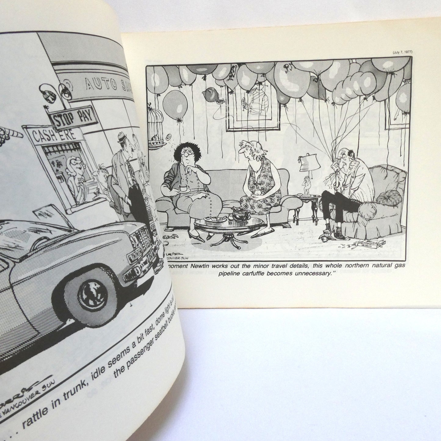 NORRIS, 27th Annual Collection of 101 Cartoons from The Vancouver Sun (1978 1st Ed.)