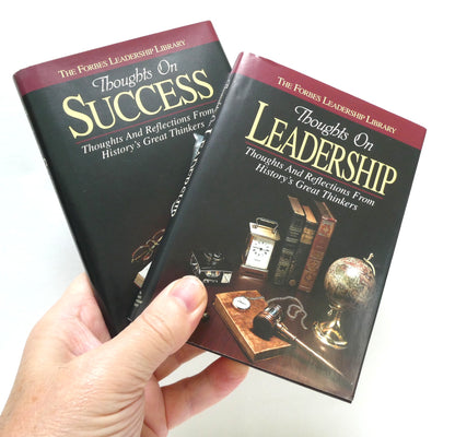 THE FORBES LEADERSHIP LIBRARY, Two-Book Special Package Includes Thoughts on Leadership, and Thoughts on Success