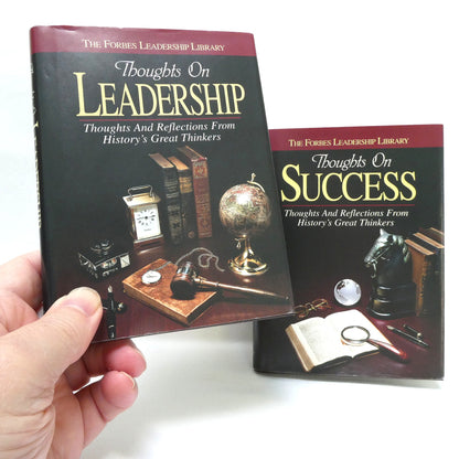 THE FORBES LEADERSHIP LIBRARY, Two-Book Special Package Includes Thoughts on Leadership, and Thoughts on Success
