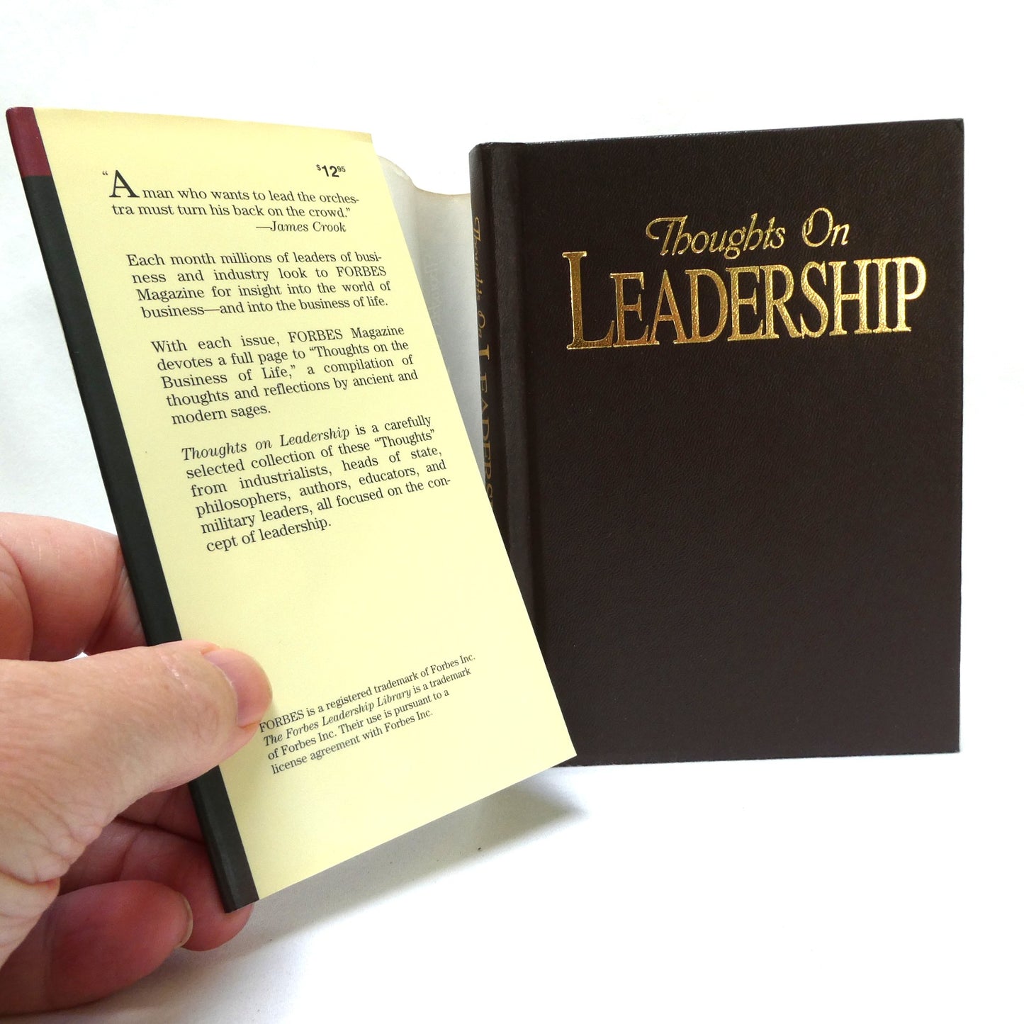 THE FORBES LEADERSHIP LIBRARY, Two-Book Special Package Includes Thoughts on Leadership, and Thoughts on Success