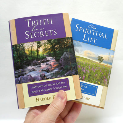 HAROLD KLEMP, Two-Book Special Package Includes Truth Has No Secrets, and The Spiritual Life