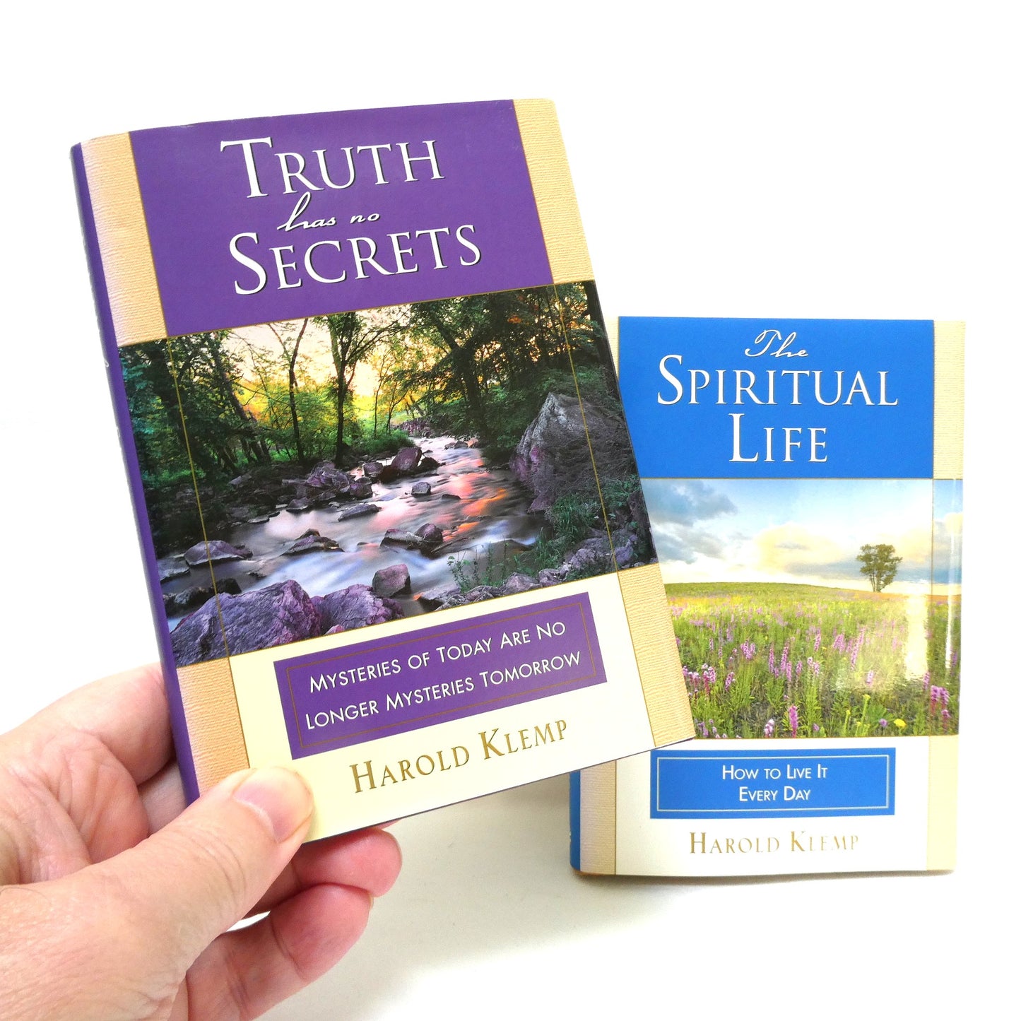 HAROLD KLEMP, Two-Book Special Package Includes Truth Has No Secrets, and The Spiritual Life