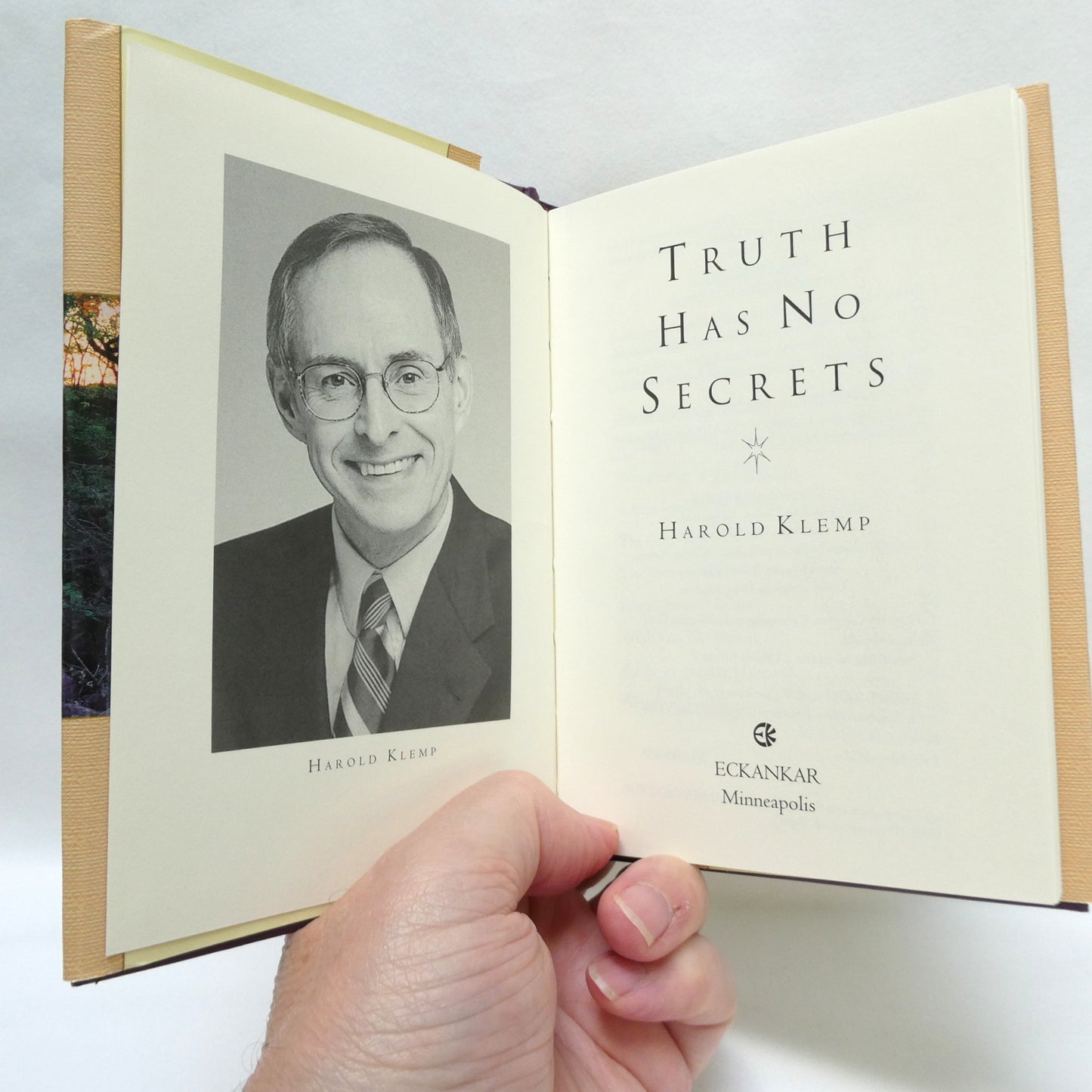 HAROLD KLEMP, Two-Book Special Package Includes Truth Has No Secrets, and The Spiritual Life