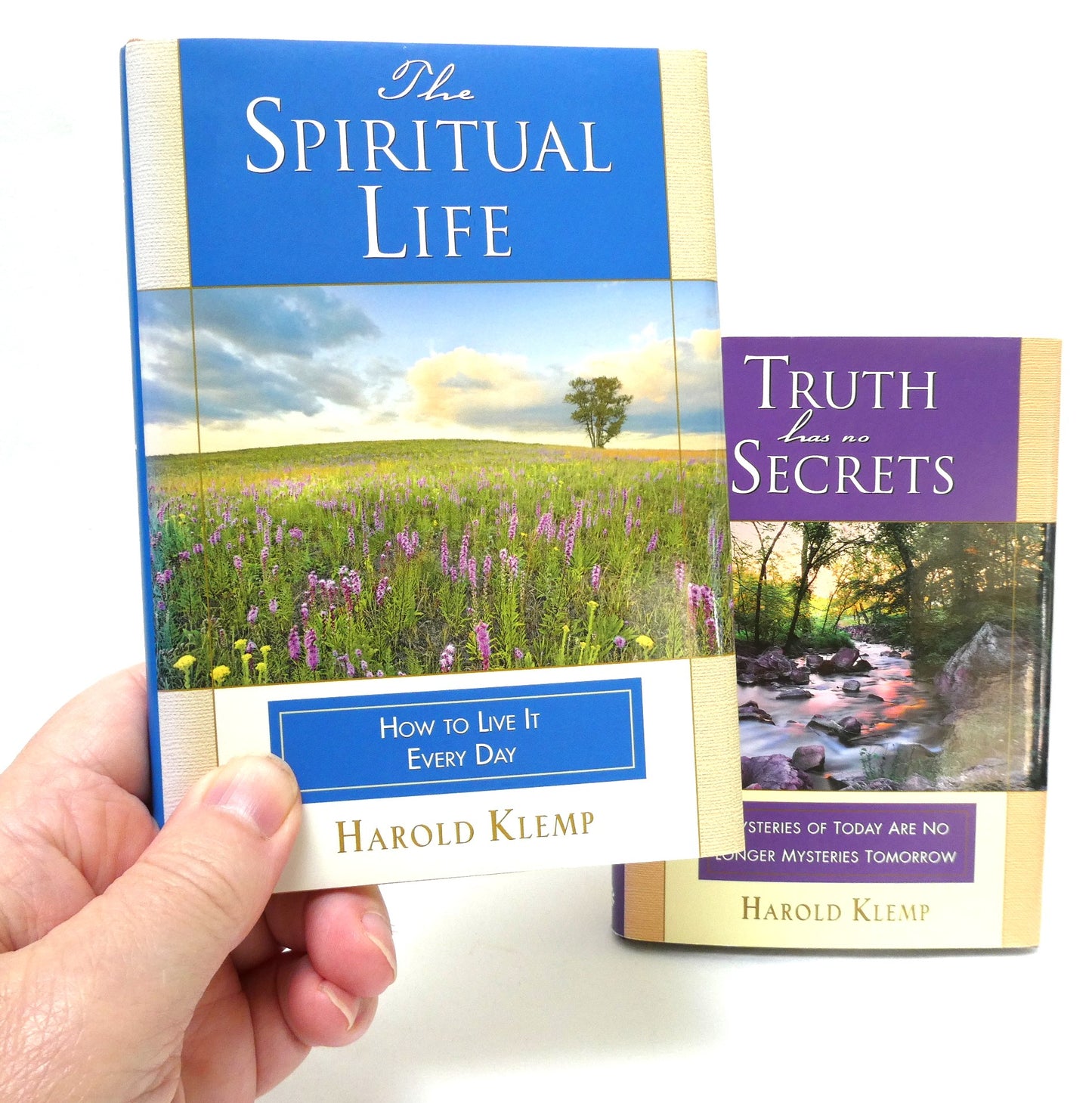 HAROLD KLEMP, Two-Book Special Package Includes Truth Has No Secrets, and The Spiritual Life
