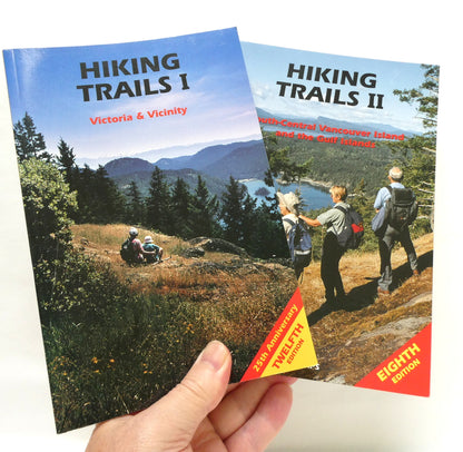 VICTORIA HIKING TRAILS I, and HIKING TRAILS II, Two-Book Special Package by The Vancouver Island Trails Information Society