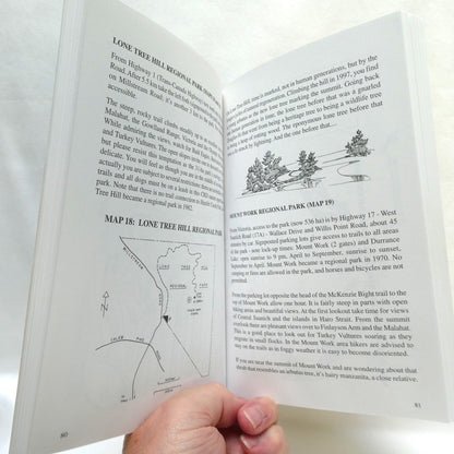 VICTORIA HIKING TRAILS I, and HIKING TRAILS II, Two-Book Special Package by The Vancouver Island Trails Information Society