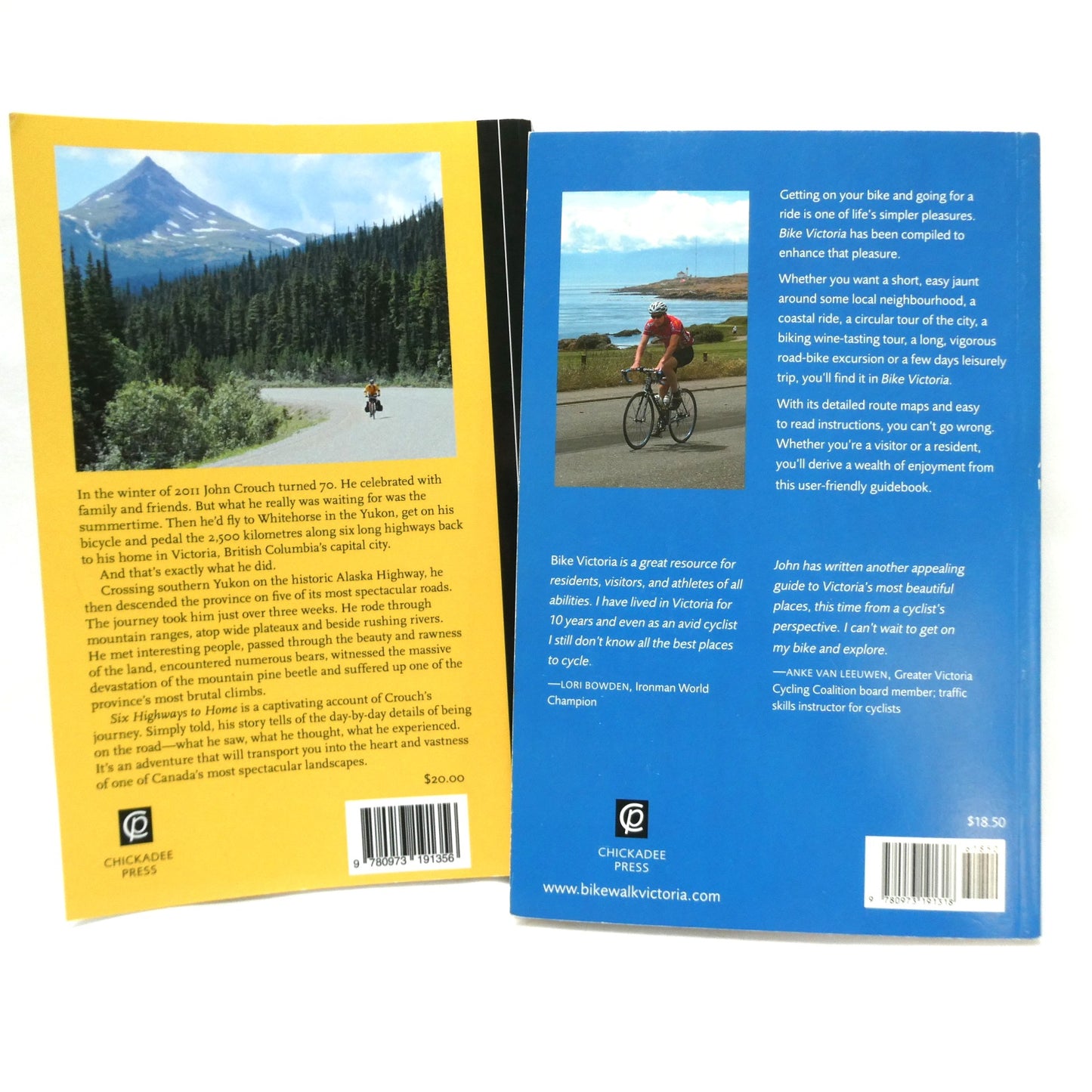 VICTORIA HIKING TRAILS I, and HIKING TRAILS II, Two-Book Special Package by The Vancouver Island Trails Information Society