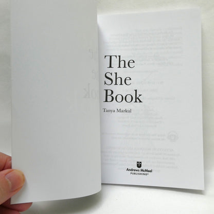 THE SHE BOOK, and THE SHE BOOK VOLUME 2, Two-Book Special Package by Tanya Markul