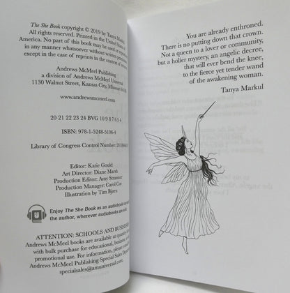 THE SHE BOOK, and THE SHE BOOK VOLUME 2, Two-Book Special Package by Tanya Markul