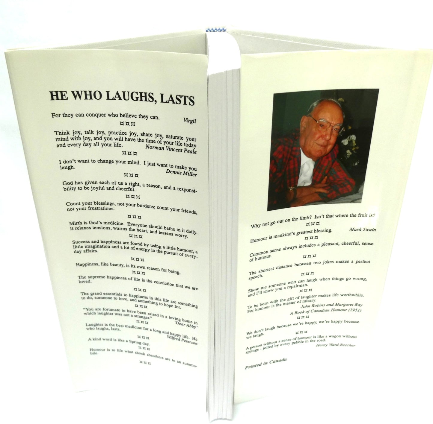 HE WHO LAUGHS…LASTS! Humour by Jack P. Delf (1999 1st Ed.)