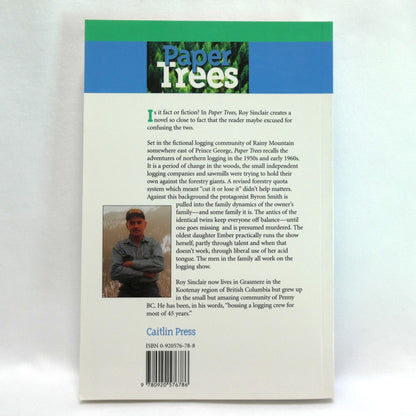 PAPER TREES, A Novel by Roy Sinclair (1st Ed. SIGNED)