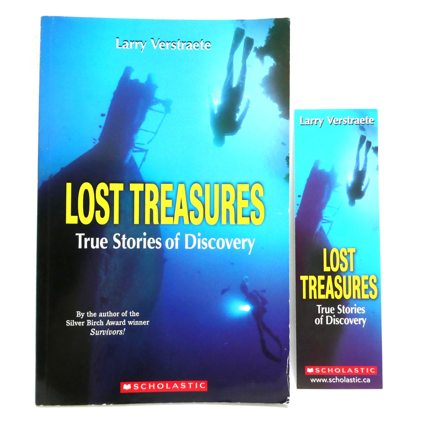 LOST TREASURES, True Stories of Discovery by Larry Verstraete (1st Ed. SIGNED)
