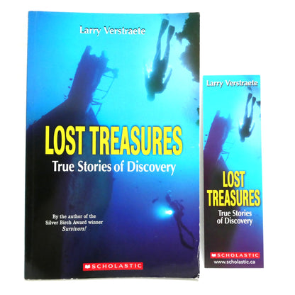 LOST TREASURES, True Stories of Discovery by Larry Verstraete (1st Ed. SIGNED)
