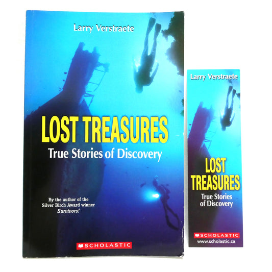 LOST TREASURES, True Stories of Discovery by Larry Verstraete (1st Ed. SIGNED)