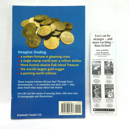 LOST TREASURES, True Stories of Discovery by Larry Verstraete (1st Ed. SIGNED)