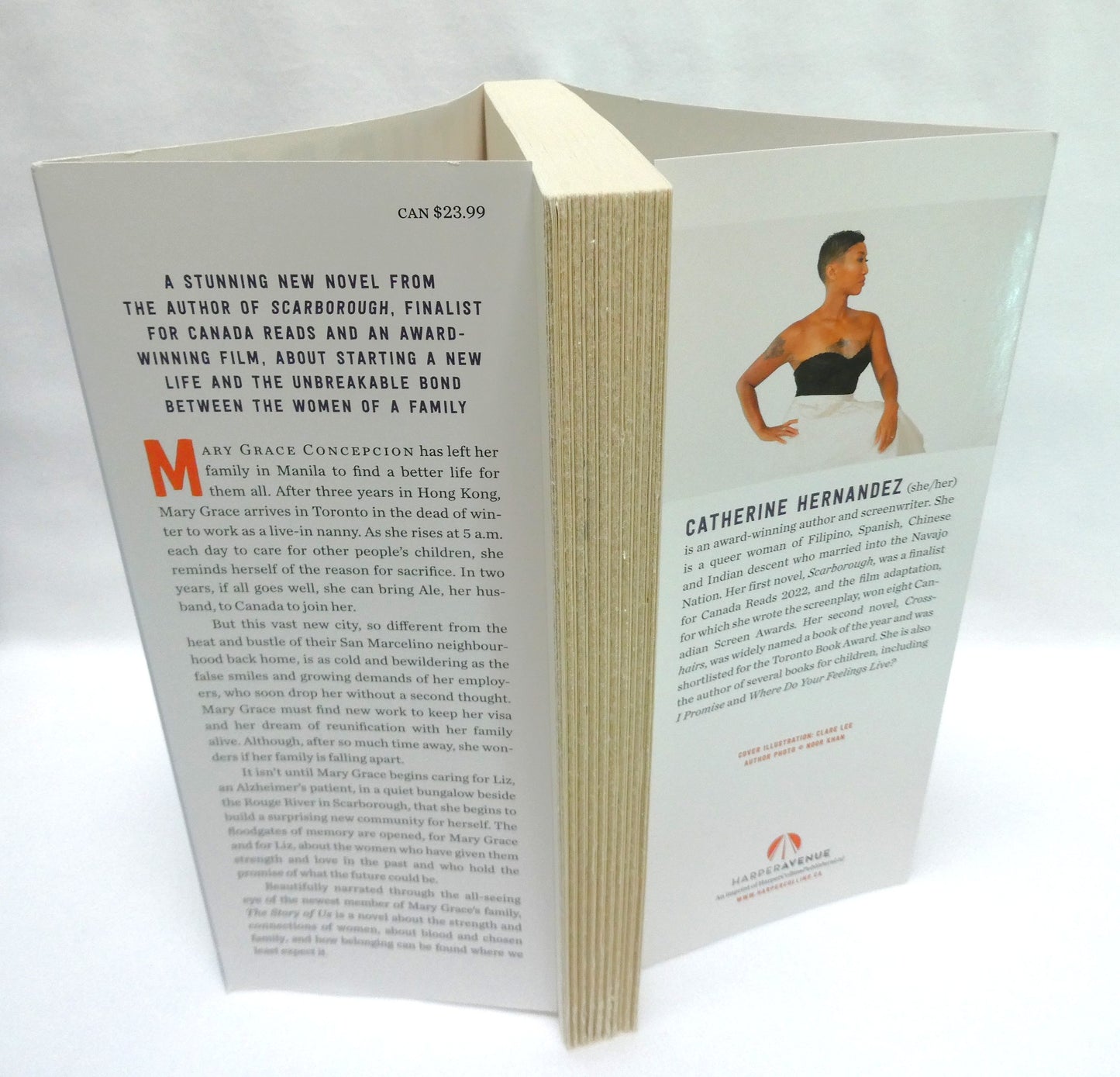 THE STORY OF US, A Novel by Catherine Hernandez (1st Ed. SIGNED)