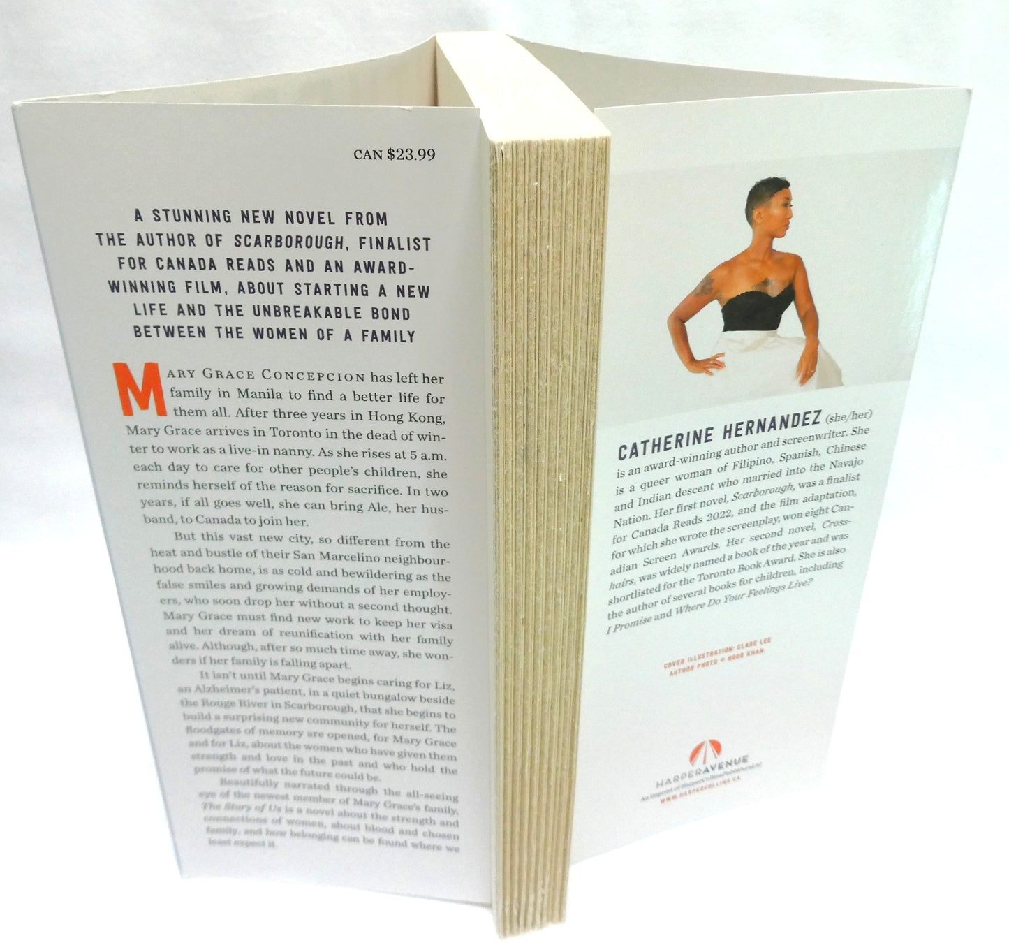 THE STORY OF US, A Novel by Catherine Hernandez (1st Ed. SIGNED)
