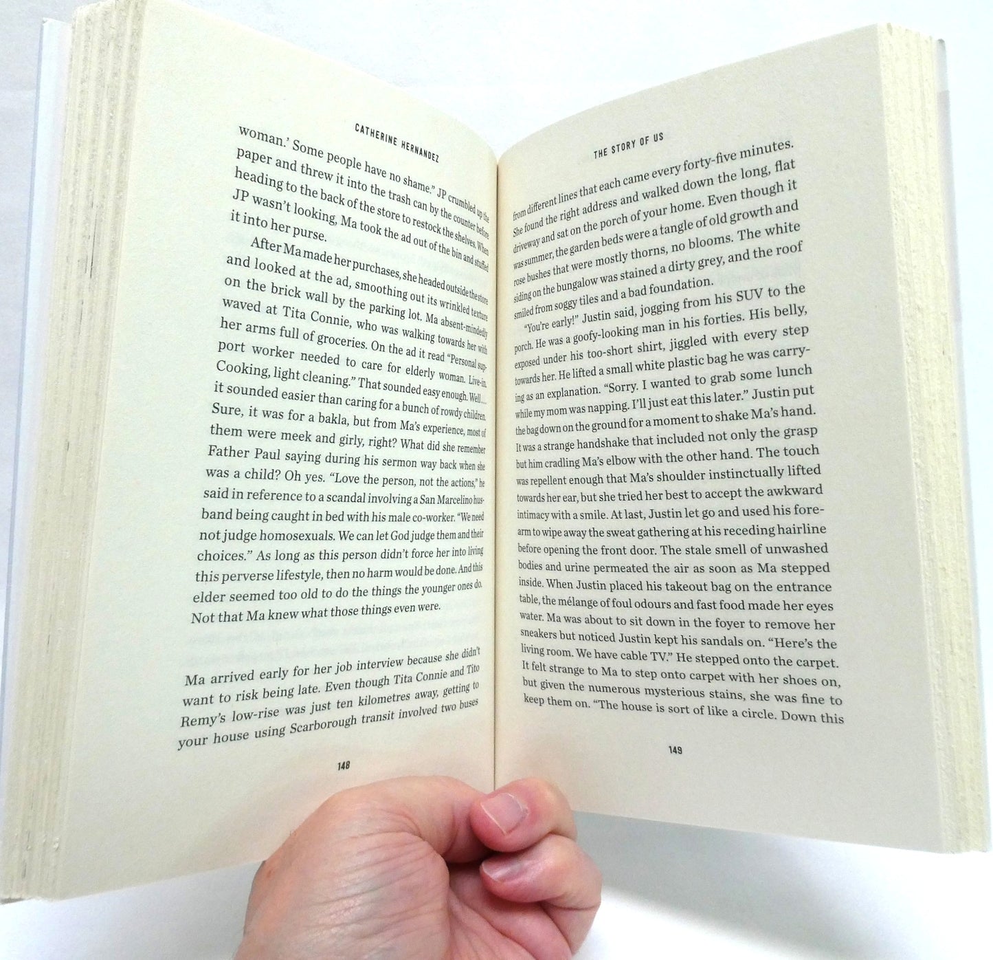 THE STORY OF US, A Novel by Catherine Hernandez (1st Ed. SIGNED)