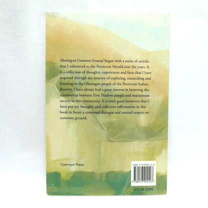 MEETING ON COMMON GROUND, A Collection of Thoughts by Fred Ritchie  (1st Ed. SIGNED)