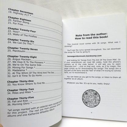 THE ARK OF THE OVEN MITT, It's a novel, it's an album, it's… by James Gordon (1st Ed. SIGNED)