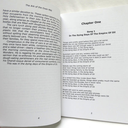 THE ARK OF THE OVEN MITT, It's a novel, it's an album, it's… by James Gordon (1st Ed. SIGNED)