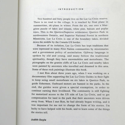 TE BWE WIN, TRUTH, Stories by an Ojibway Healer, by Ron Geyshick with Judith Doyle (1st Ed. SIGNED)