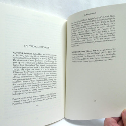 O, MOUNTAINEERS! Noted (or Notorious) West Virginians Born-Lived-Died, by Danny Kuhn (1st Ed. SIGNED)