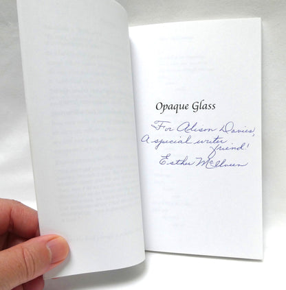 OPAQUE GLASS, Musings and Poetry by Esther McIlveen (1st Ed. SIGNED)