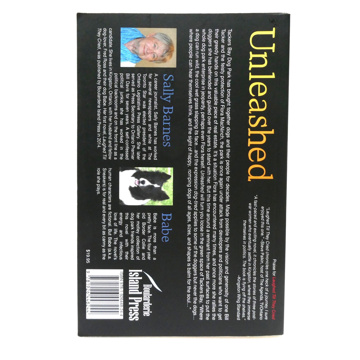 UNLEASHED, A Novel by Sally Barnes (1st Ed. SIGNED)