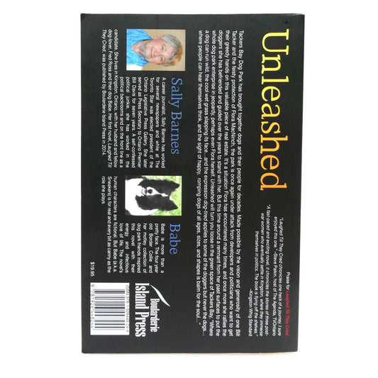 UNLEASHED, A Novel by Sally Barnes (1st Ed. SIGNED)
