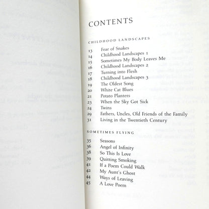 ANGELS OF FLESH, ANGELS OF SILENCE, Poetry by Lorna Crozier (1st Ed. SIGNED)