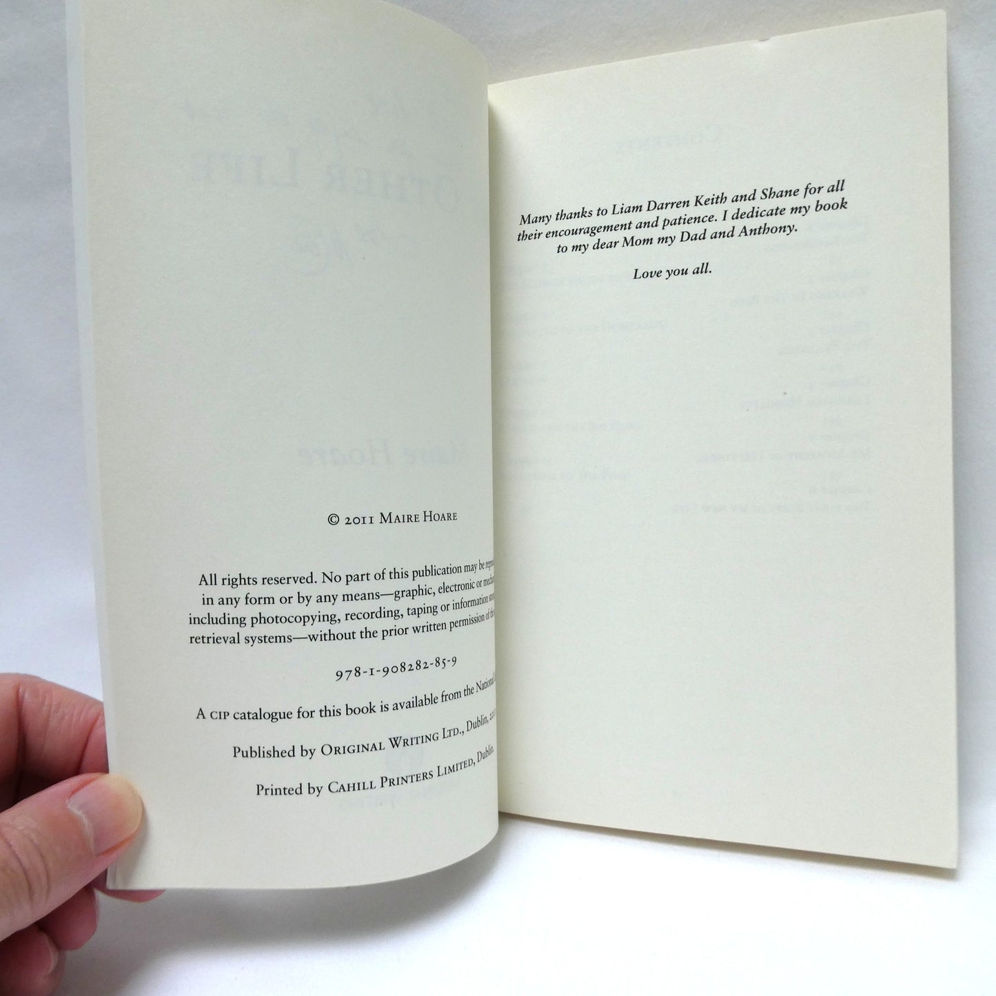 MY OTHER LIFE, A Life Story by Maire Hoare (1st Ed. SIGNED)