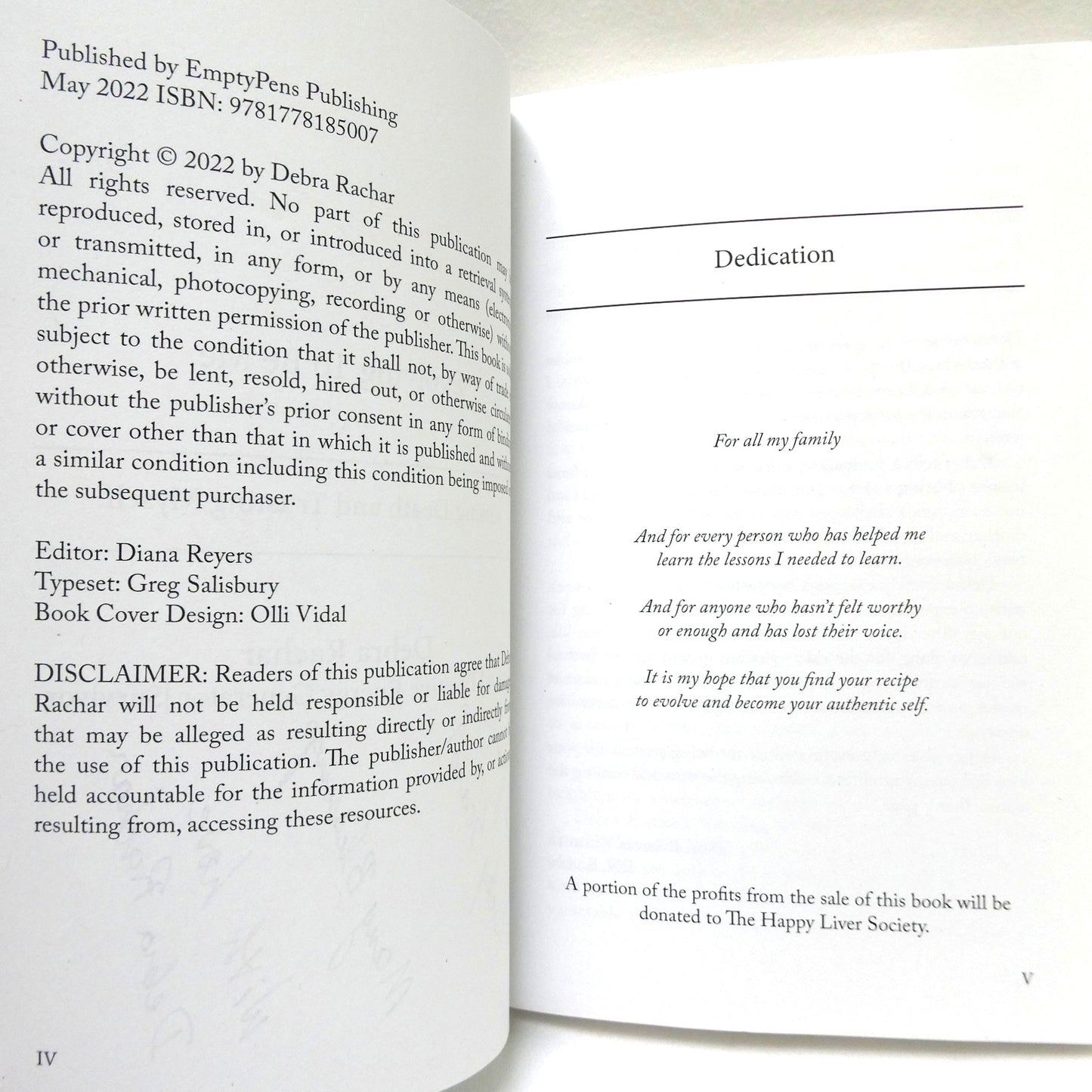 EVOLVING TO BE ME, Kissing Death and Trusting Myself, by Debra Rachar (1st Ed. SIGNED)