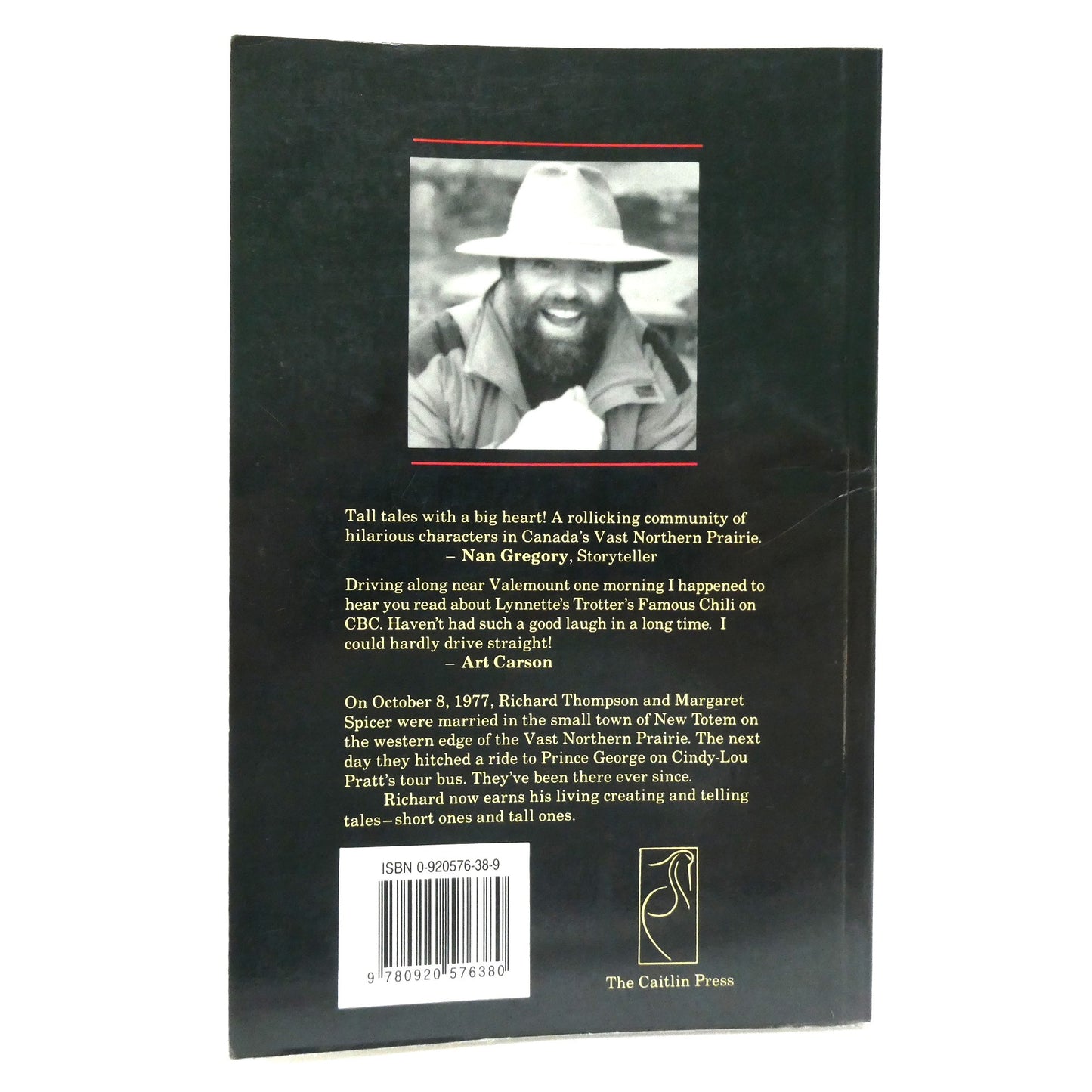 THE GAS TANK OF MY HEART, Tales from the Vast Northern Prairie, by Richard Thompson (1st Ed. SIGNED)