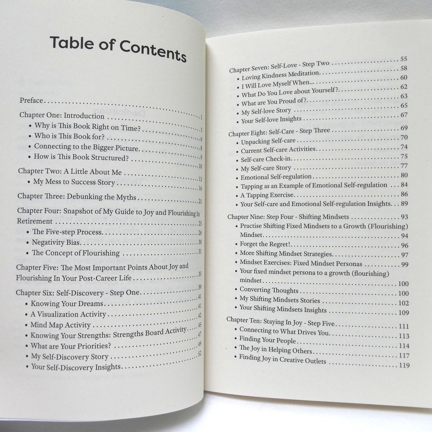 FLOURISHING IN RETIREMENT, A 5-Step Guide to Joy for the Post-Career Woman, by Shelly Dale (1st Ed. SIGNED)