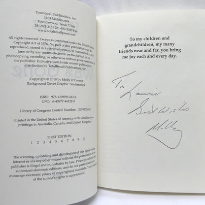 WHILE SHE WAS GONE, A Novel by Molly O'Connor (1st Ed. SIGNED)