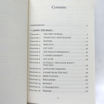 THROUGH TRAVEL AND ERROR, Confessions of An Asylum-Seeking Canadian, by Matt Hamilton (1st Ed. SIGNED)