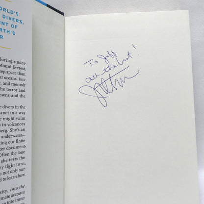 INTO THE PLANET, My Life as a Cave Diver, by Jill Heinerth (1st Ed. SIGNED)