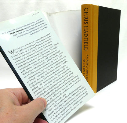 AN ASTRONAUT'S GUIDE TO LIFE ON EARTH, by Chris Hadfield (1st Ed. SIGNED)