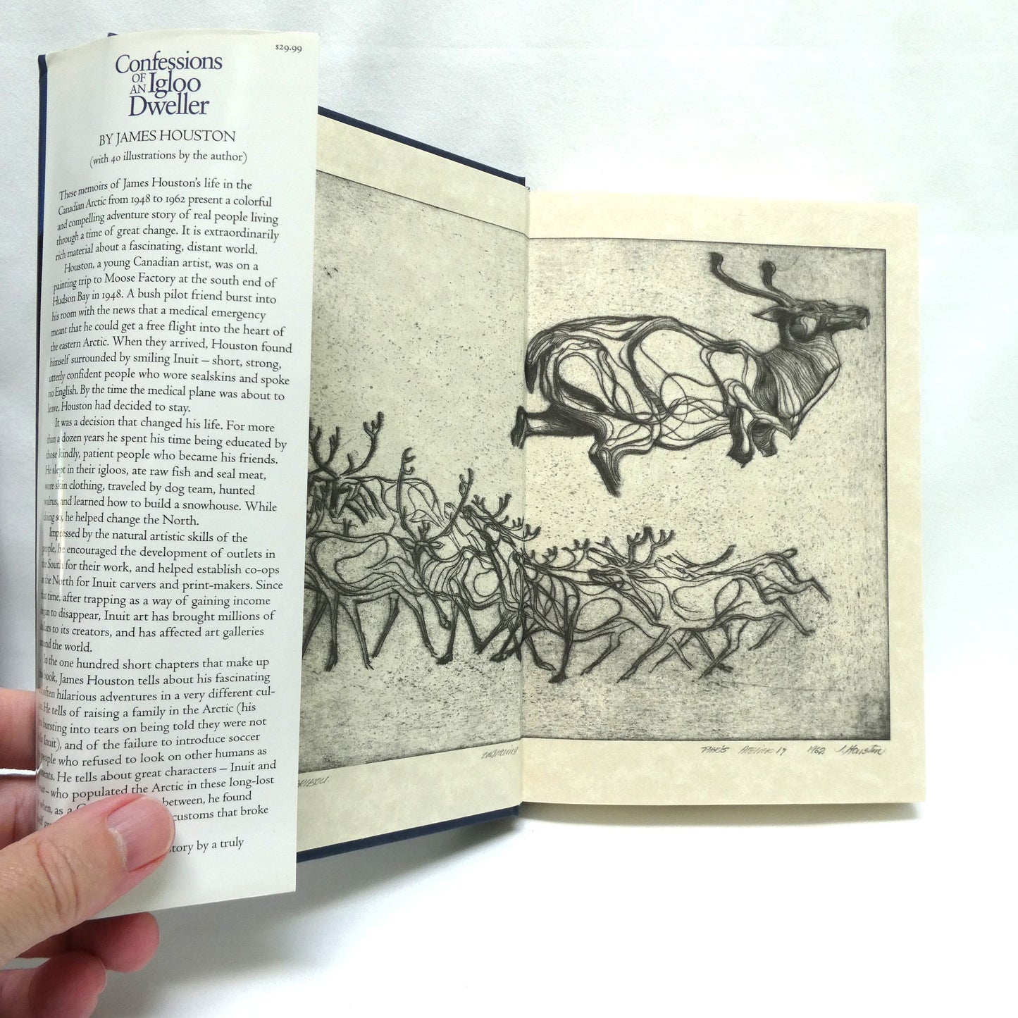 CONFESSIONS OF AN IGLOO DWELLER, The Story of the Man Who Brought Inuit Art to the Outside World, by James Houston  (1st Ed. SIGNED)